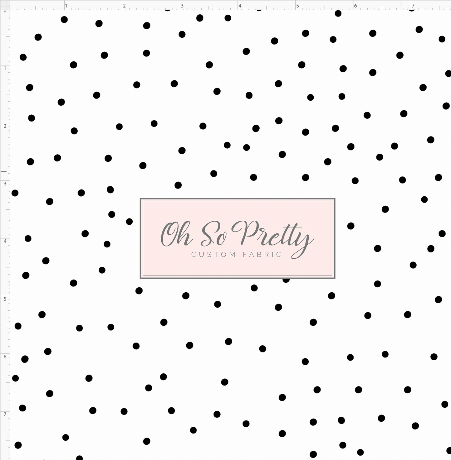 Mouse Pop-Dots-white with black dots