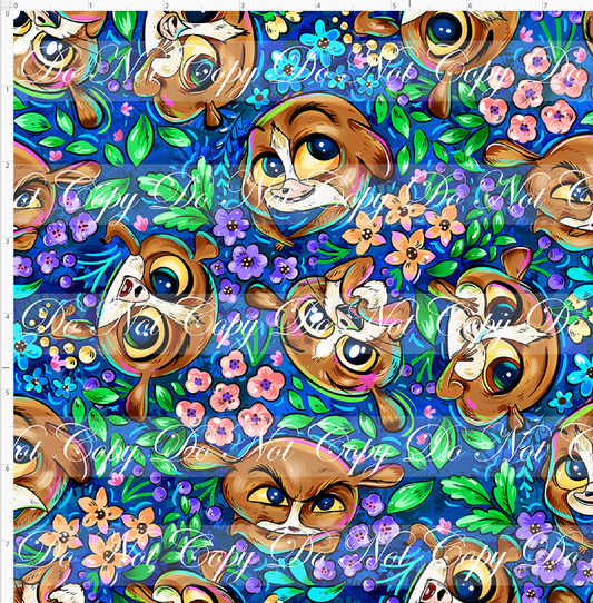 Move It Move It - Face - blue purple - small scale