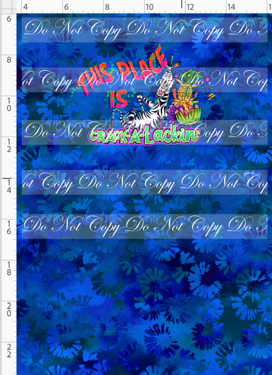 Move It Move It - Panel - blue purple - zebra - child