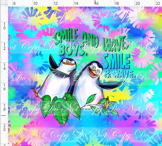 Move It Move It - Panel - rainbow - penguins - adult