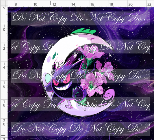 Nocturnal Cuties - panel - swirl - gengar - ADULT