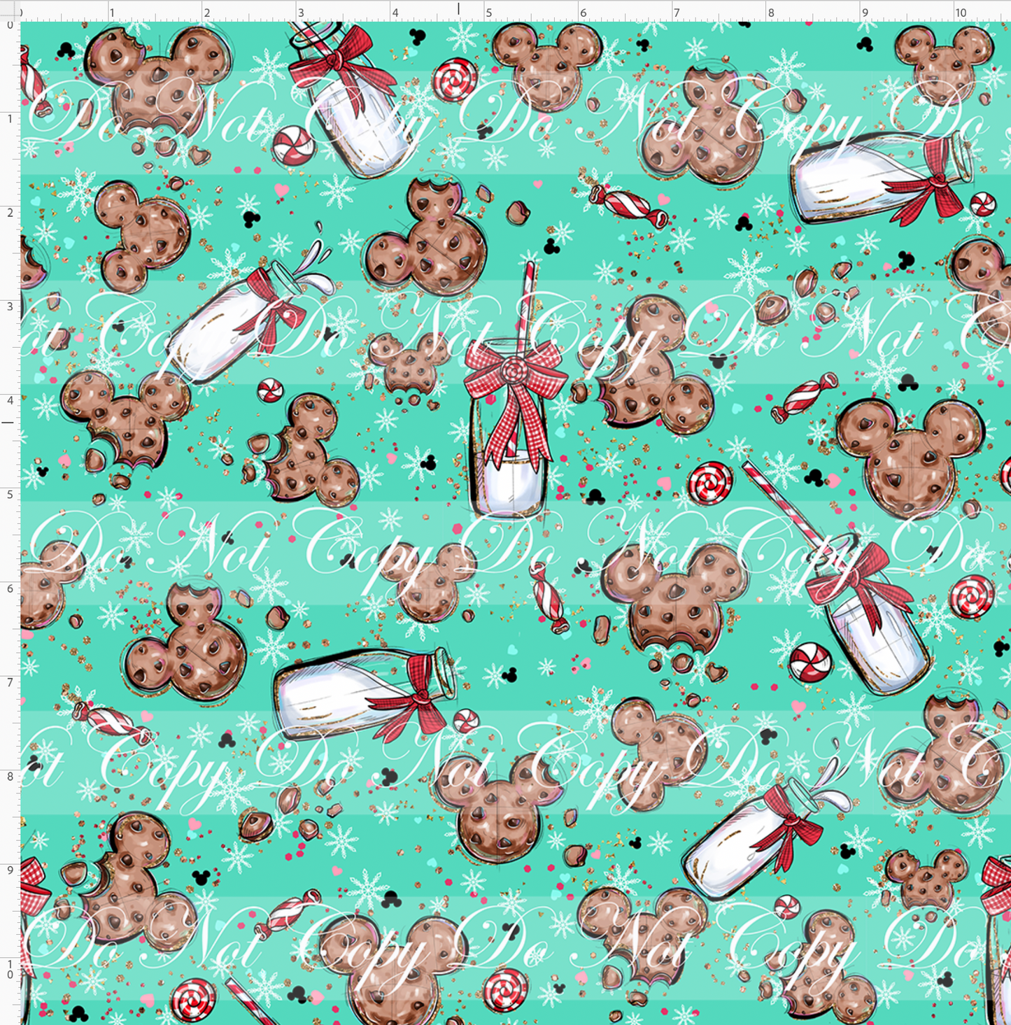North Pole Milk and Co-Cookies-Aqua-Small Scale