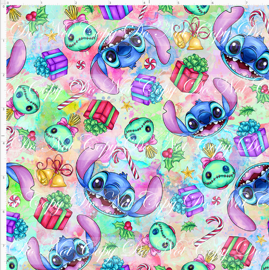 Ohana Holiday Magic - Character Head Toss - Rainbow