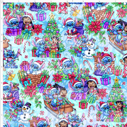 Ohana Holiday Magic - Main - Small Scale - Aqua
