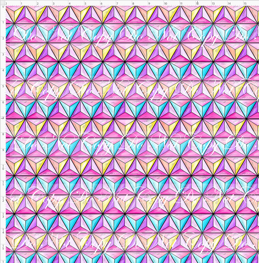 One little spark-triangles-colorful-large scale