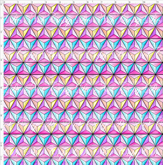 One little spark-triangles-colorful-regular scale