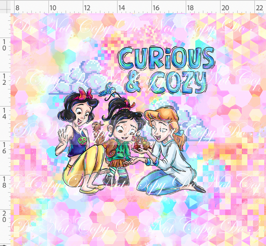 Pixel Princesses-panel-cozy-pastel background-adult
