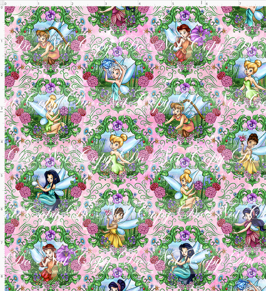 Pixie Dust Dreams - Cameo - Pink - Small Scale