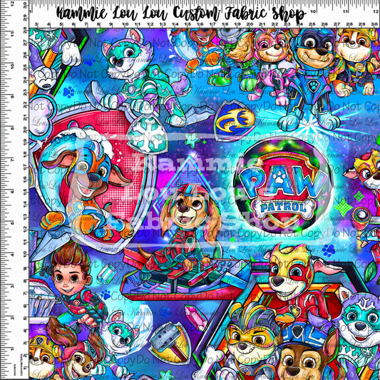 Pups on Patrol - Main - Purple - Regular Scale