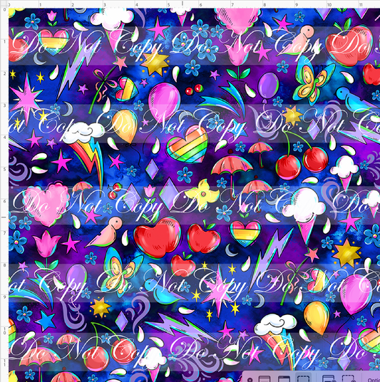 Pony Pals - Elements - Navy - Regular Scale