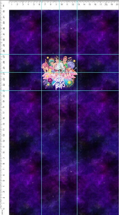 Pop Stars - BOYS - Panel - CHILD - Purple