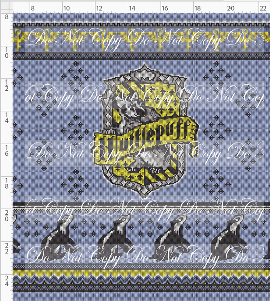 Potter Fair Isle - Panel - Badger House - Adult