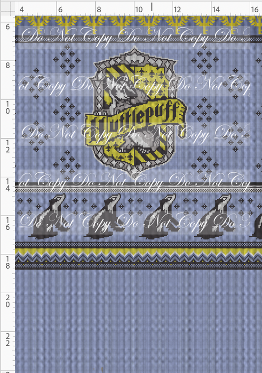 Potter Fair Isle - Panel - Badger House - Child