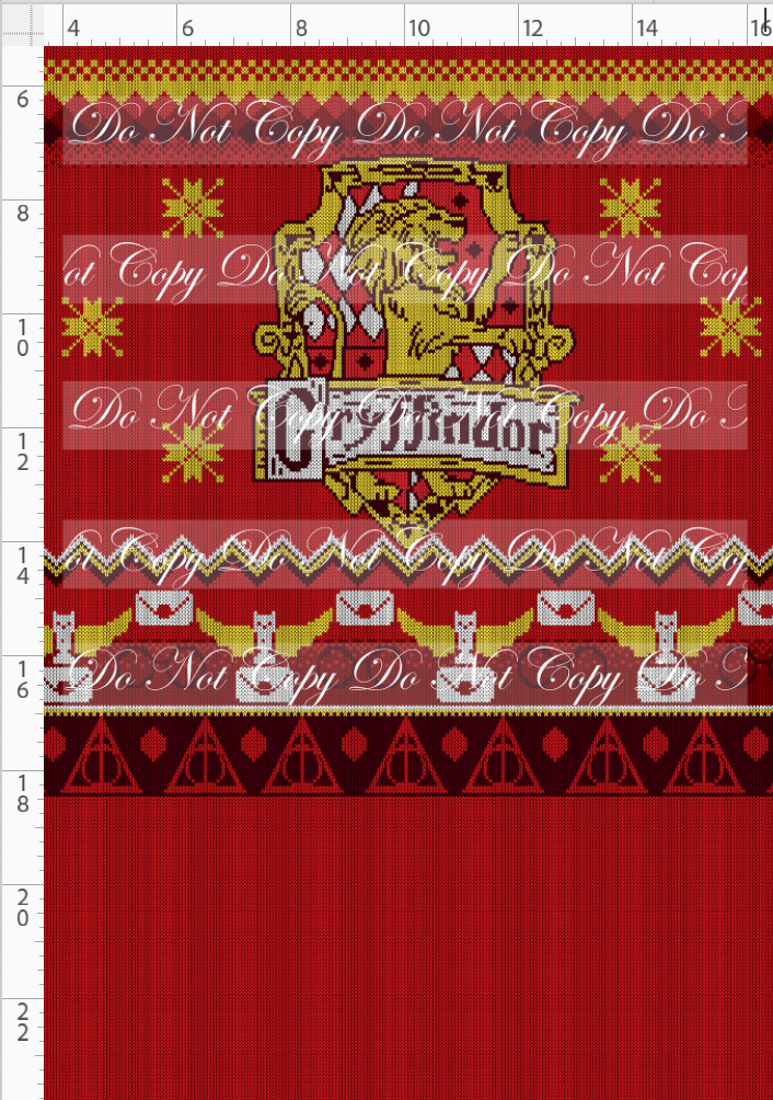 Potter Fair Isle - Panel - Lion House - Child