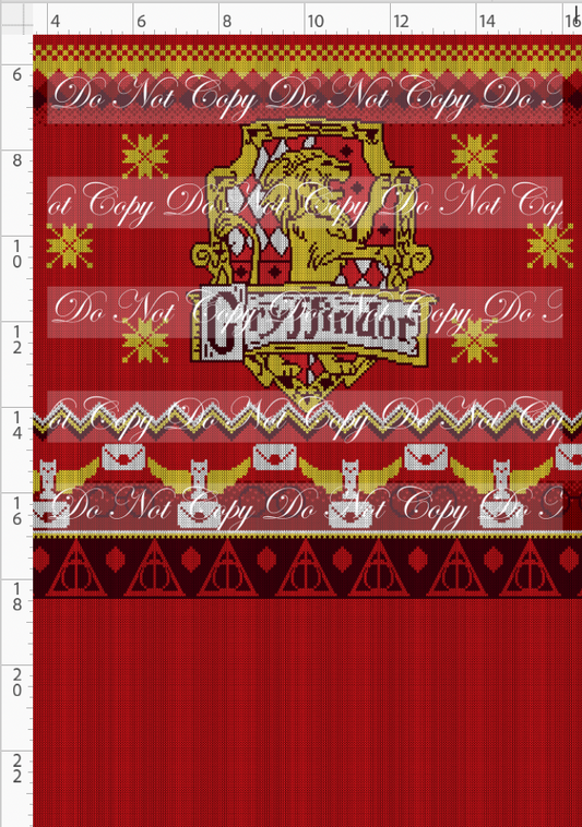 Potter Fair Isle - Panel - Lion House - Child