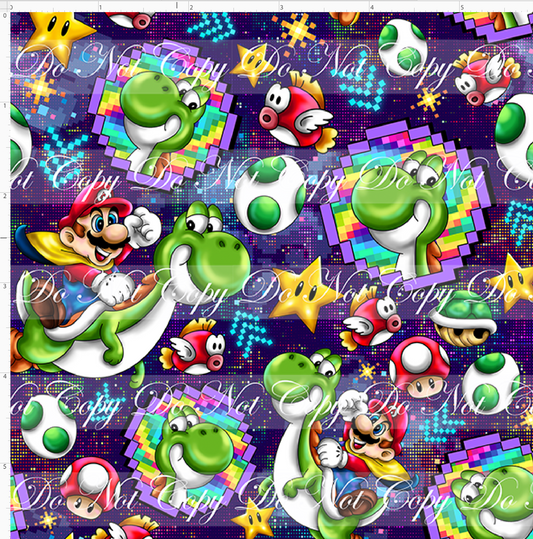 Press Start - Coordinate - Yosh - dark pixel - small scale