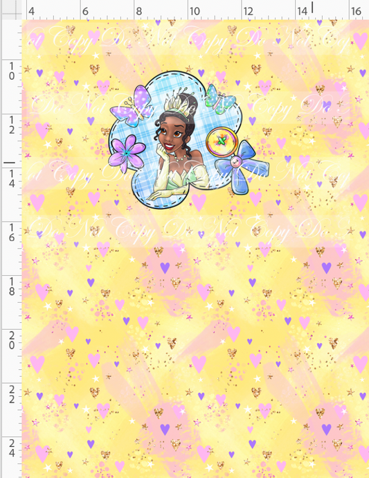 Princess Power - Panel - Bayou Belle - Yellow - CHILD