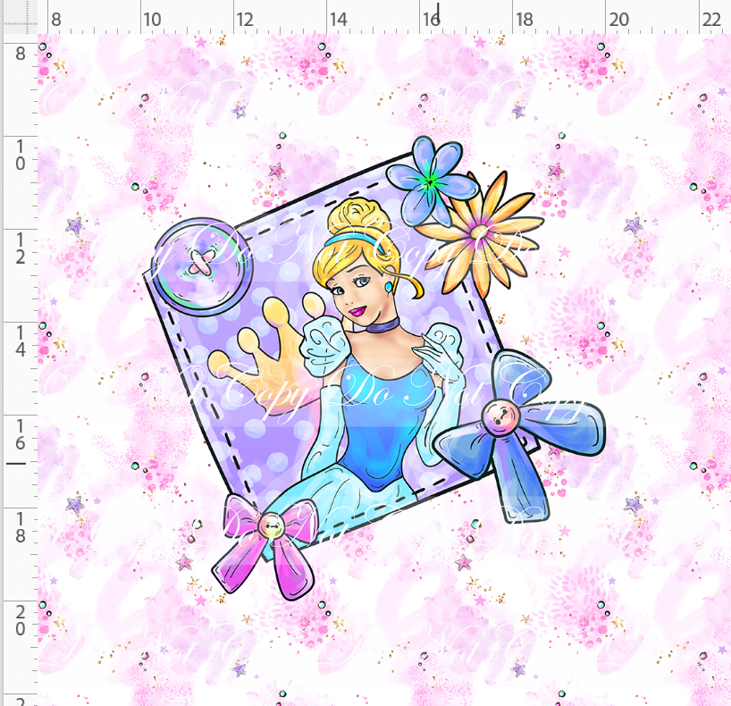 Princess Power - Panel - Cindy - Pink - ADULT