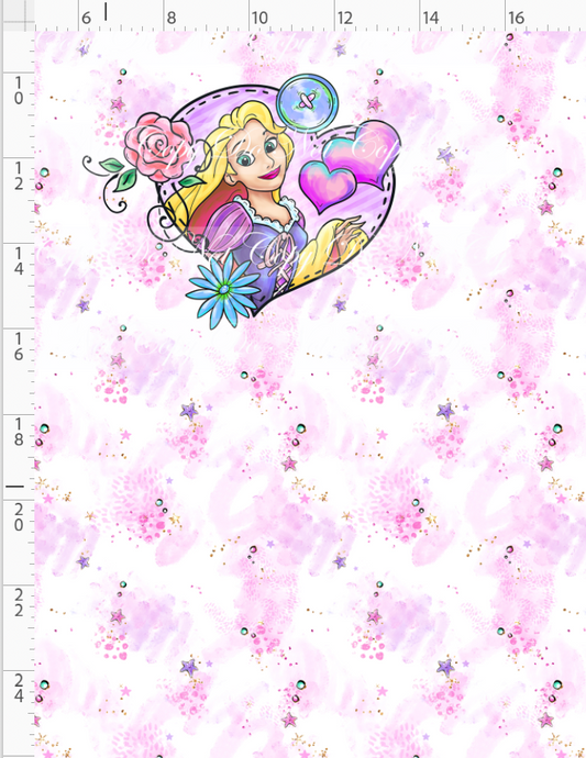 Princess Power - Panel - Punzie - Pink - CHILD