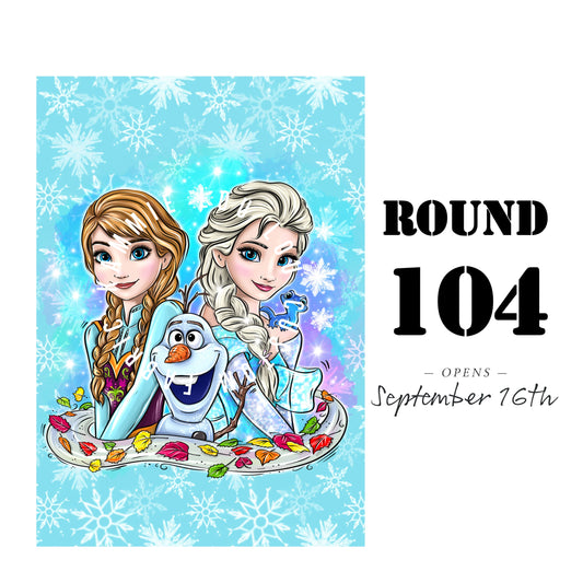 Princess Sisters - Full Size Blanket Panel 58W x 72H