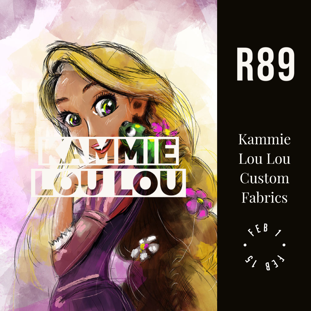 Punzie - Full Size Blanket Panel 58W x 72H