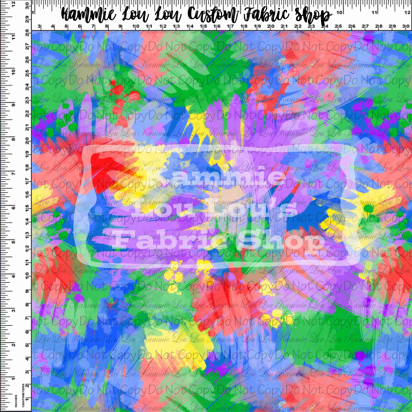 R101 Colorful Mouse - Color Splotch - Dark