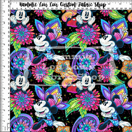 Paisley Mouse - Simple Toss - Regular Scale - Black