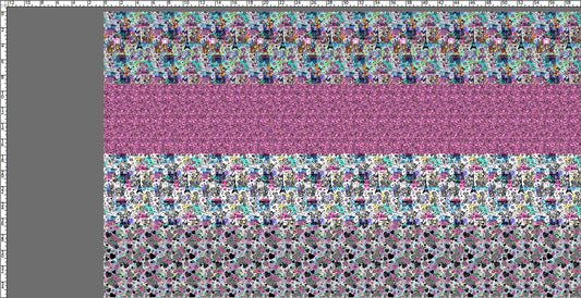 Ville De L'Amour - Tiny Yard Rapport Panel 58W x 36H