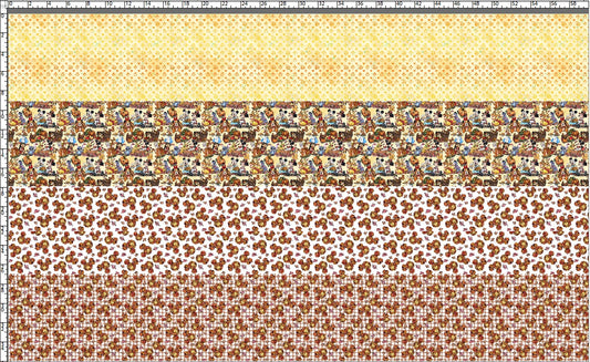 Friendsgiving - Tiny Yard Rapport Panel 58W x 36H