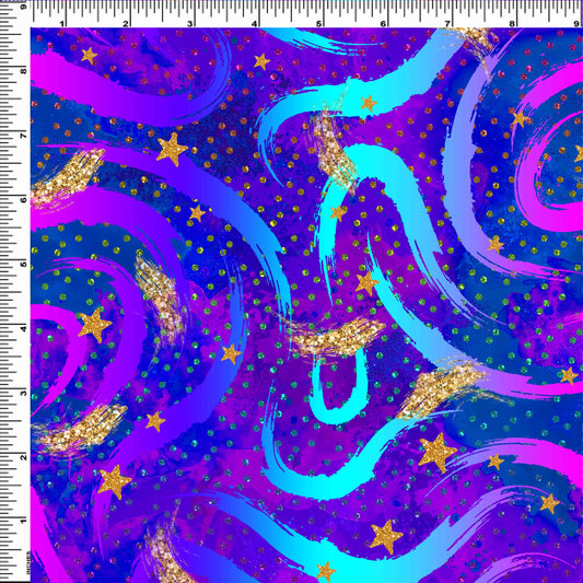 Magic Art - Coordinate - Swirly Blue