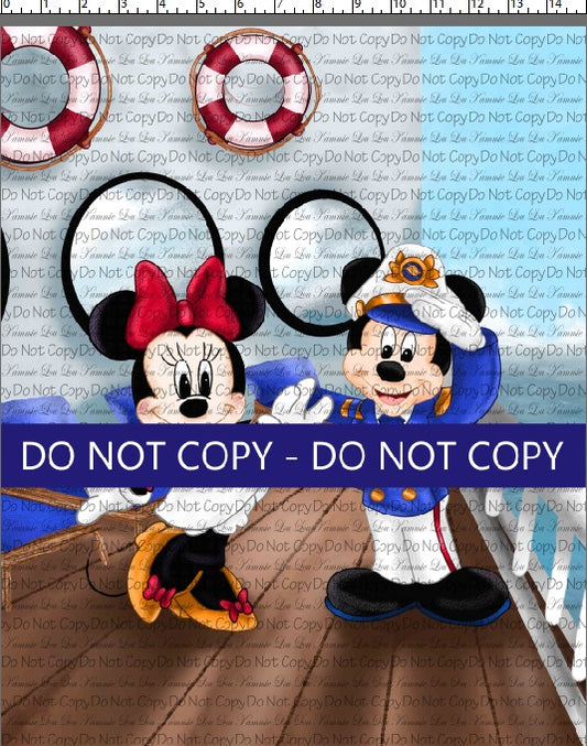 Sail the Magic Seas - Illustration Panel Ship