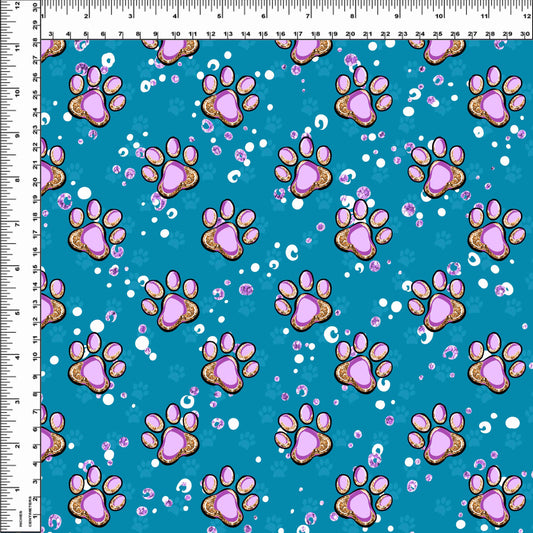 My Best Friend - Paws Blue