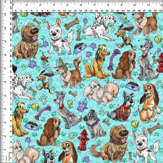 My Best Friend - Toss Aqua - Regular Scale