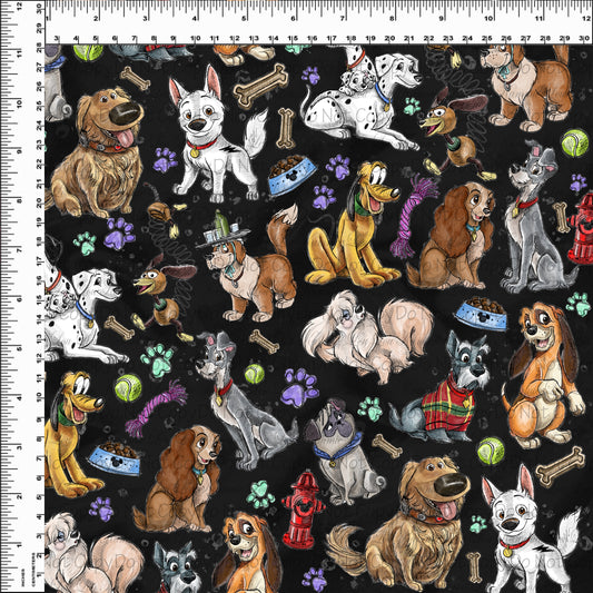 My Best Friend - Toss Black - Regular Scale