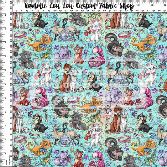 Furry Friends - Teal Toss - Tiny Scale