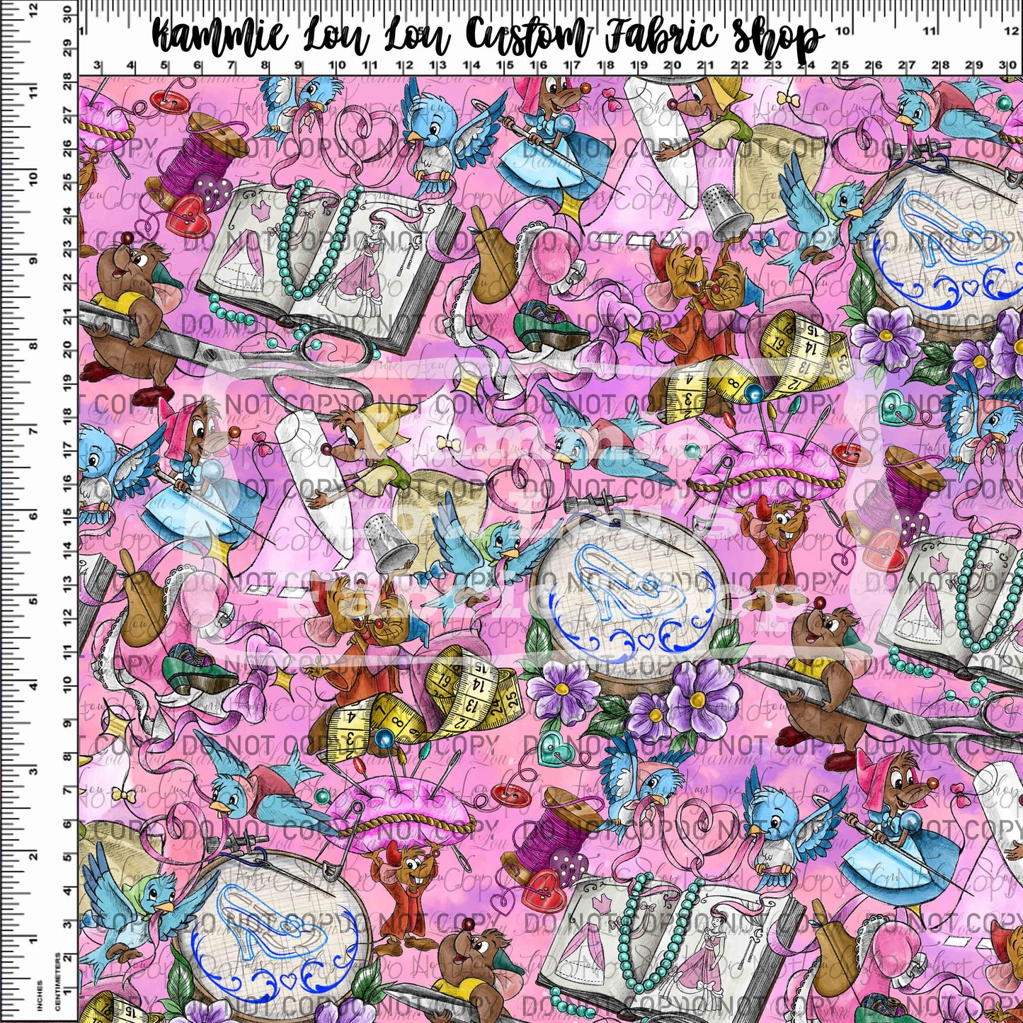 Tiny Talent - Main Design - Pink - Regular Scale