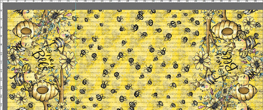 Bee My Honey Bee - Double Border Yellow