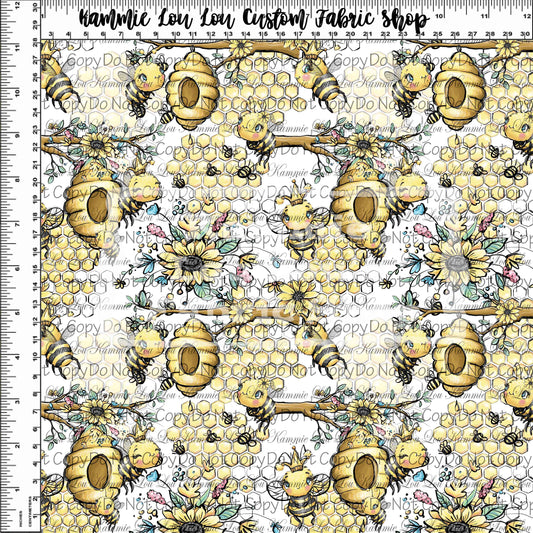 Bee My Honey Bee - Main White - Tiny Scale