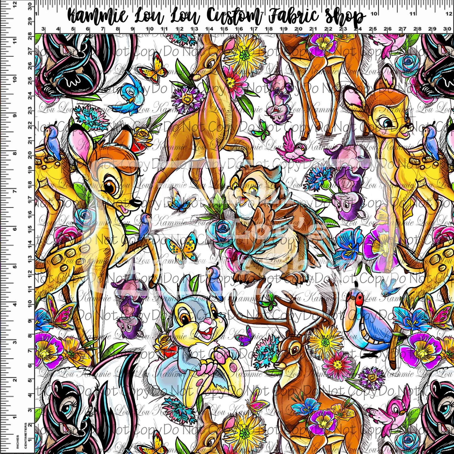 R89 Fawn of the Forest - Main - White - Regular Scale