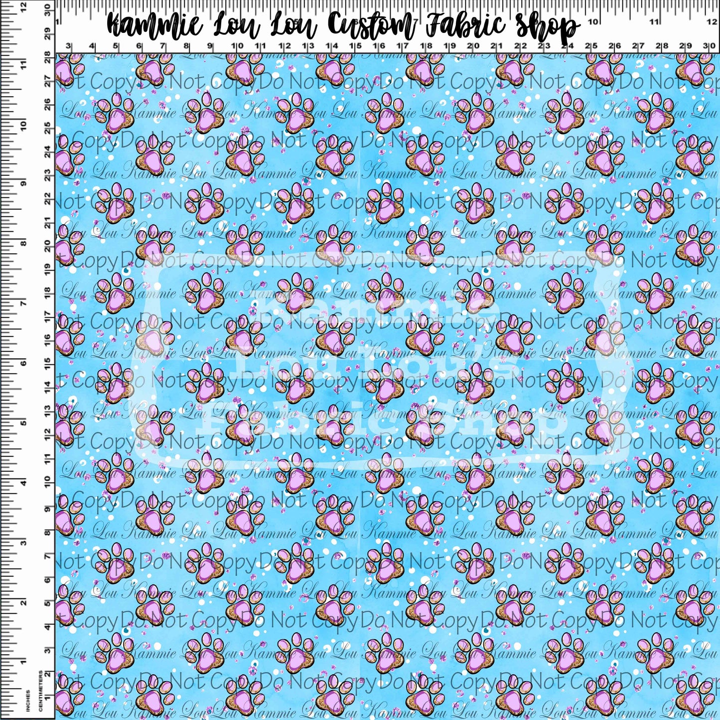 R93 Dog Lover - Paw Prints