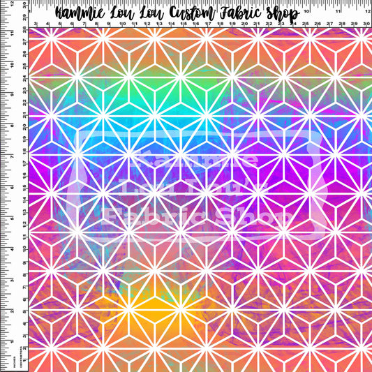 R94 Around the World - Geometric Rainbow