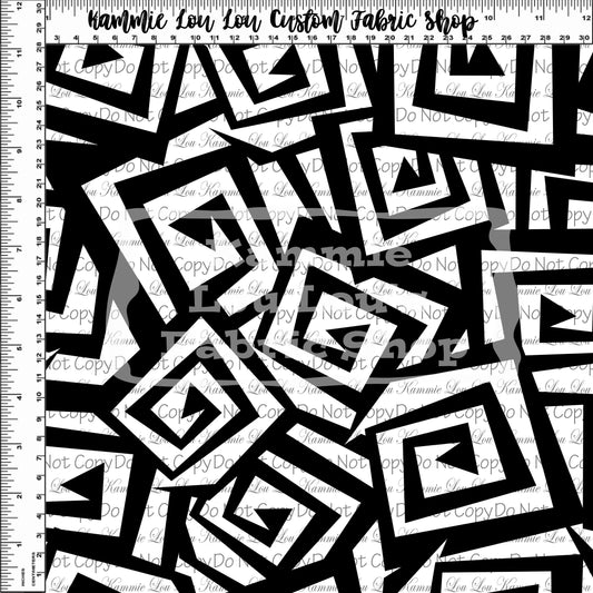 Twisted Icons - Psychedelic Squares - Regular Scale