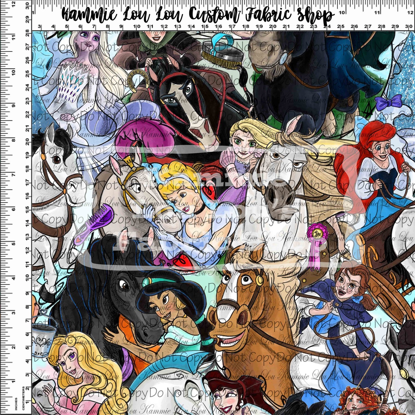 Just a Girl and Her Horse - Stacked - Regular Scale