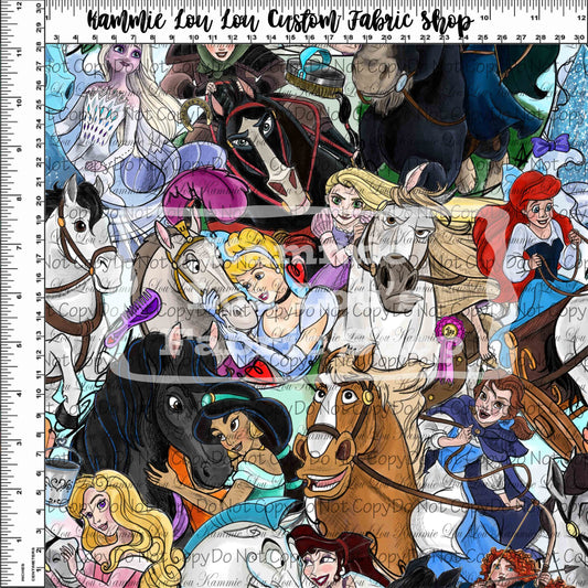 Just a Girl and Her Horse - Stacked - Regular Scale