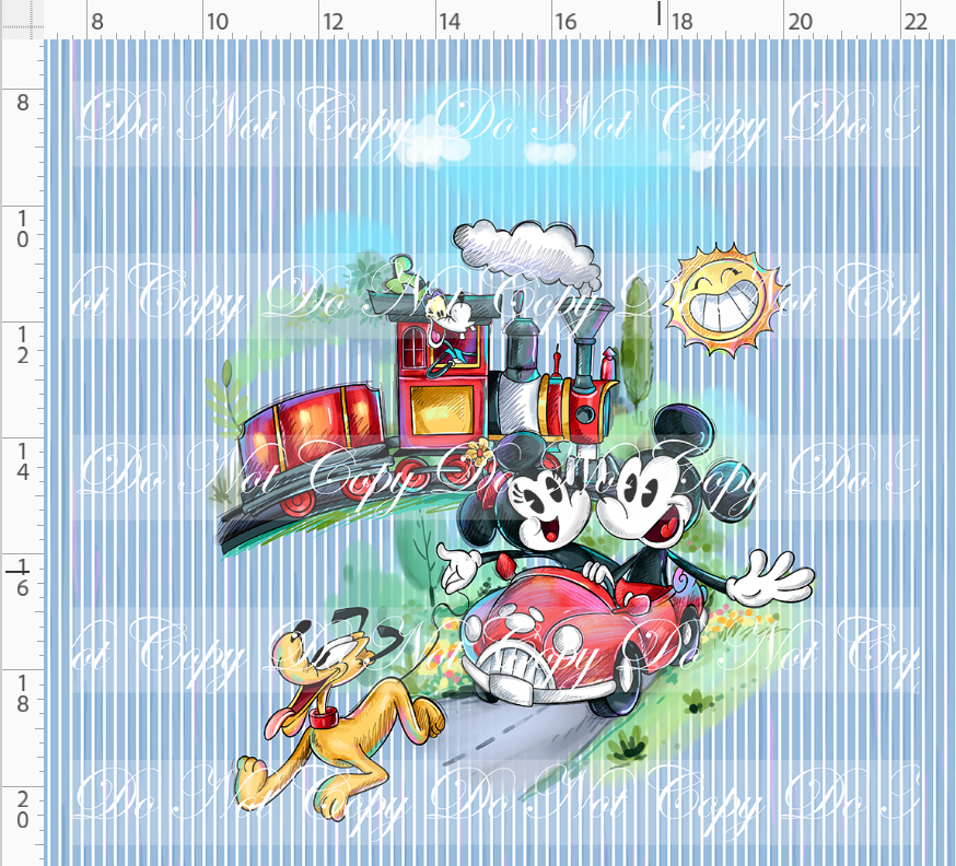 Railroad Adventures-Panel-mouse-stripe-adult