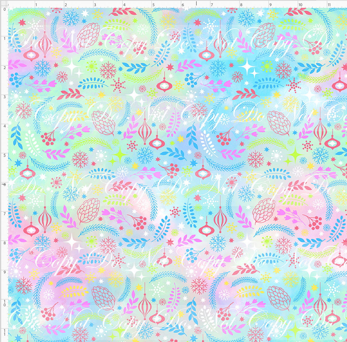 Reluctantly Festive - wreath - background