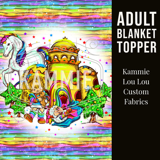 Retro Sunshine - Full Size Blanket Panel 58W x 72H