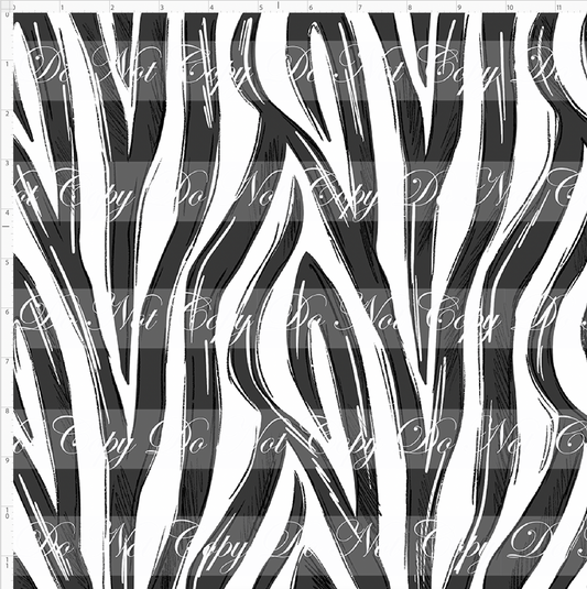 Safari Drinks - Zebra Stripes - Regular Scale