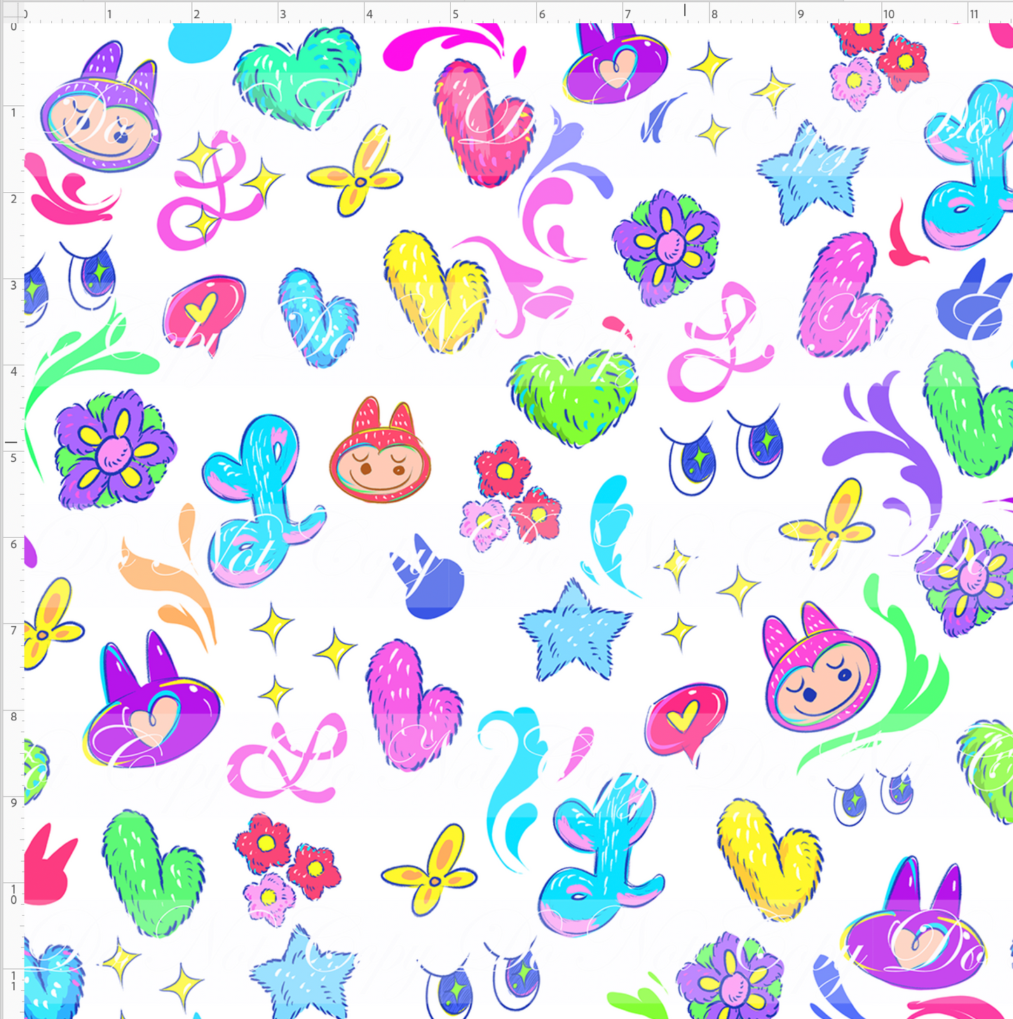 Snaggle Sprites - Elements - White - REGULAR SCALE