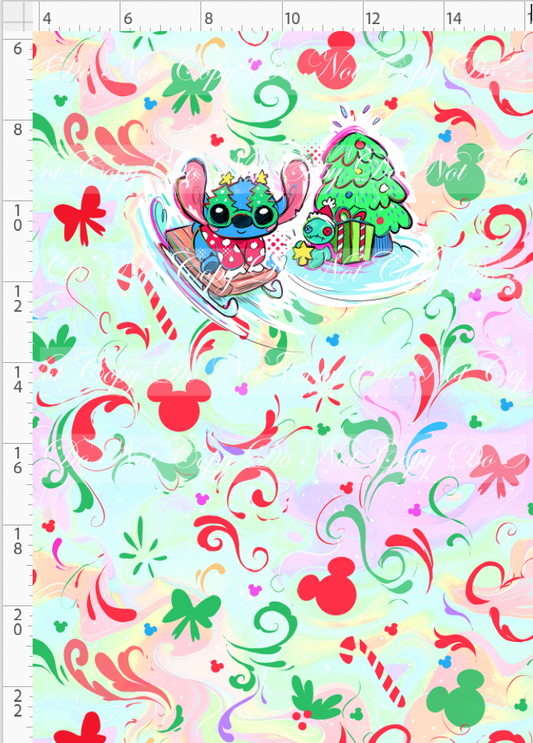 Kawaii Christmas  - Panel - Simple Coordinate - Colorful - 626 - CHILD